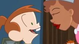 Trina Asking Rudy For A Kiss - ChalkZone