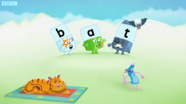 Alphablocks Series 2 Episode 26 The Cat Sat on the Mat