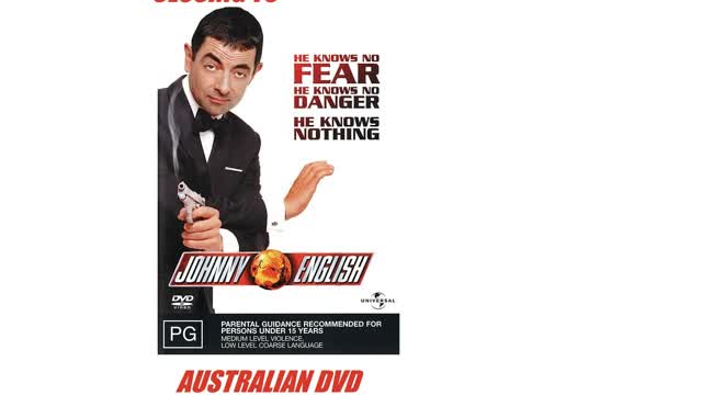 Closing to Johnny English Australian DVD