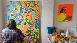 Gabino Amaya Cacho y el puntillismo abstracto figurativo