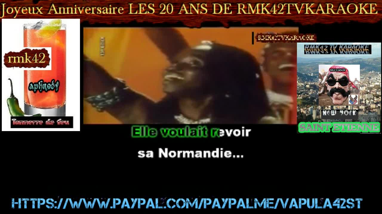 Gerard Blanchard   Elle voulait revoir sa Normandie   karaoke   rmk42tvkaraoke