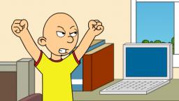 Caillou Misbehaves On Zoom And Gets Grounded