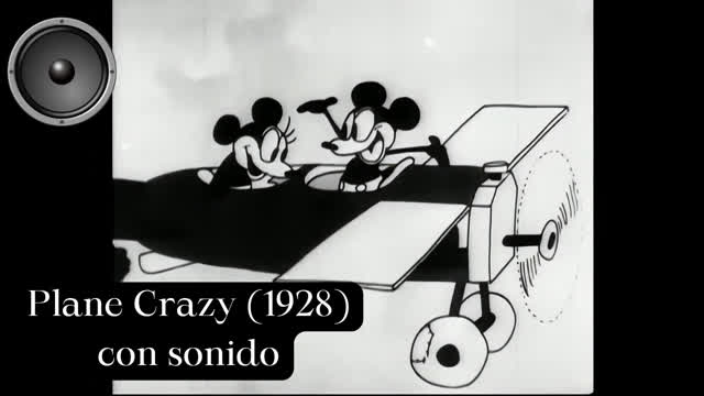 Plane Crazy (1928) con sonido
