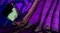 Invasor Zim El espectacular de noche de brujas de horroroso terror .