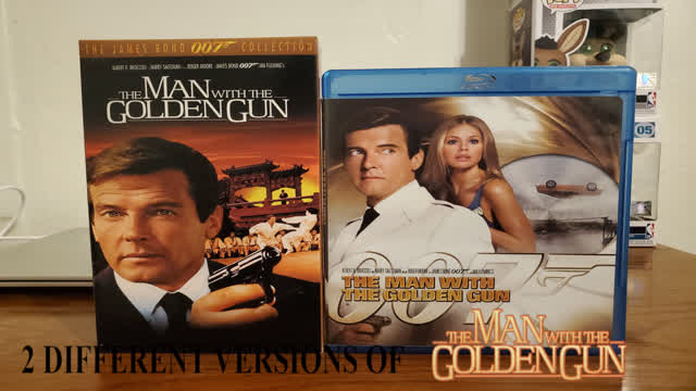 2 Different Versions of The Man With the Golden Gun