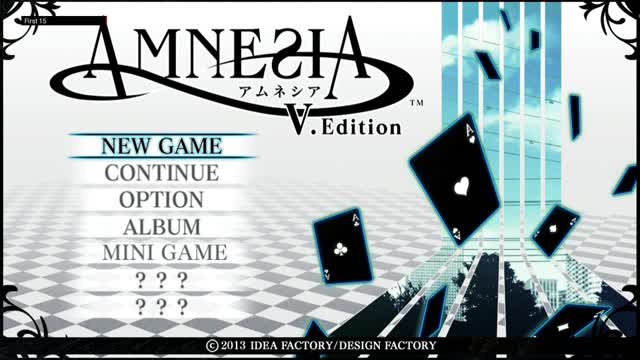 The First 15 Mintues of Amnesia V.Edition (Vita)