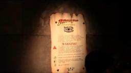 INDIANA JONES RIDE AT DISNEY LAND WARNING SIGN FROM MY CREATE EDITING SOFTWARE  wmplayer