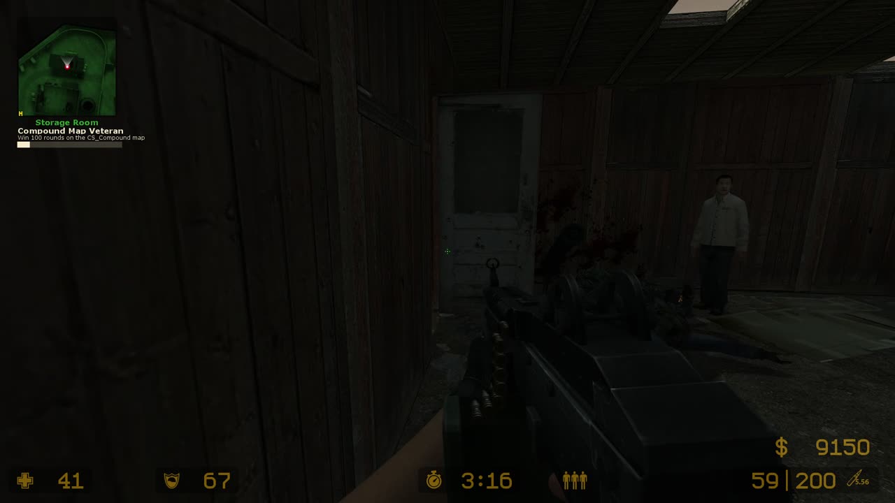 Counter-strike Source M249