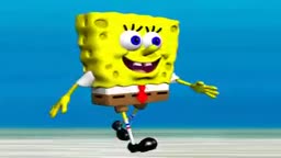 SpongeBob Walk Cycle