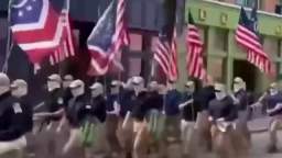 Neo-Nazis walk the streets of West Virginia with Patriotic Front marches with impunity.