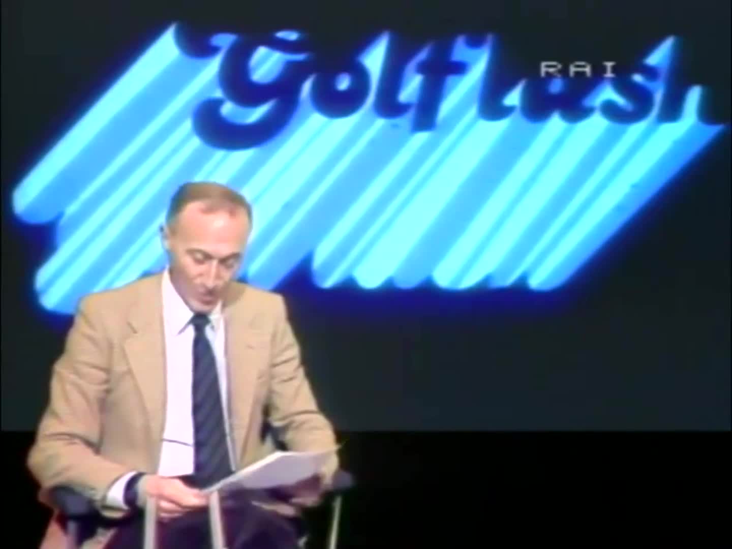 RAIDUE - Tg2-GolFlash (Domenica 22 Marzo 1981) [HD-1080p60]