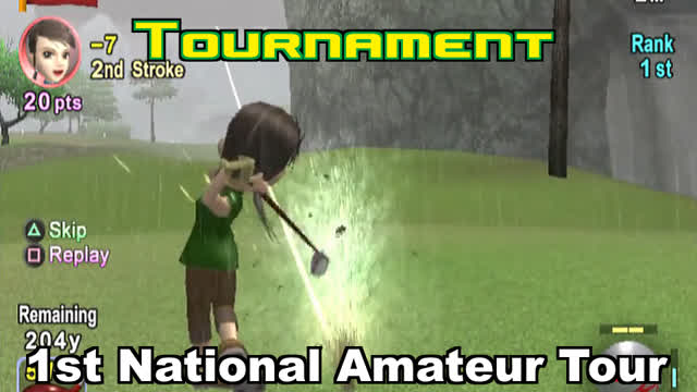 Everybodys Golf (PS2) - 1st National Amateur Tour: Silk Road Classic