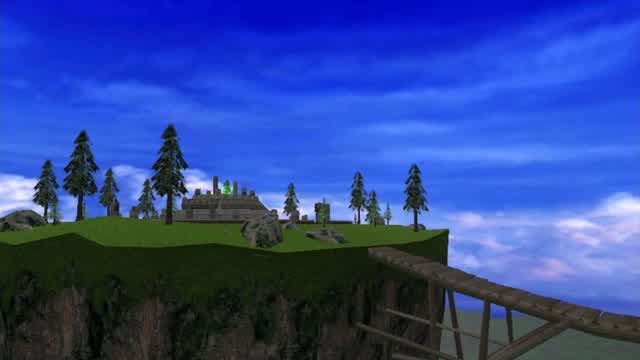 Sonic Adventure's world - Mystic Ruins