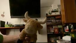 Mr. Horns watches pinkfong wonderstar 7