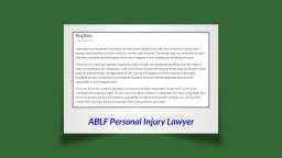 Accident Law Firm Whitby ON - ABLF Personal Injury Lawyer (800) 920-8165