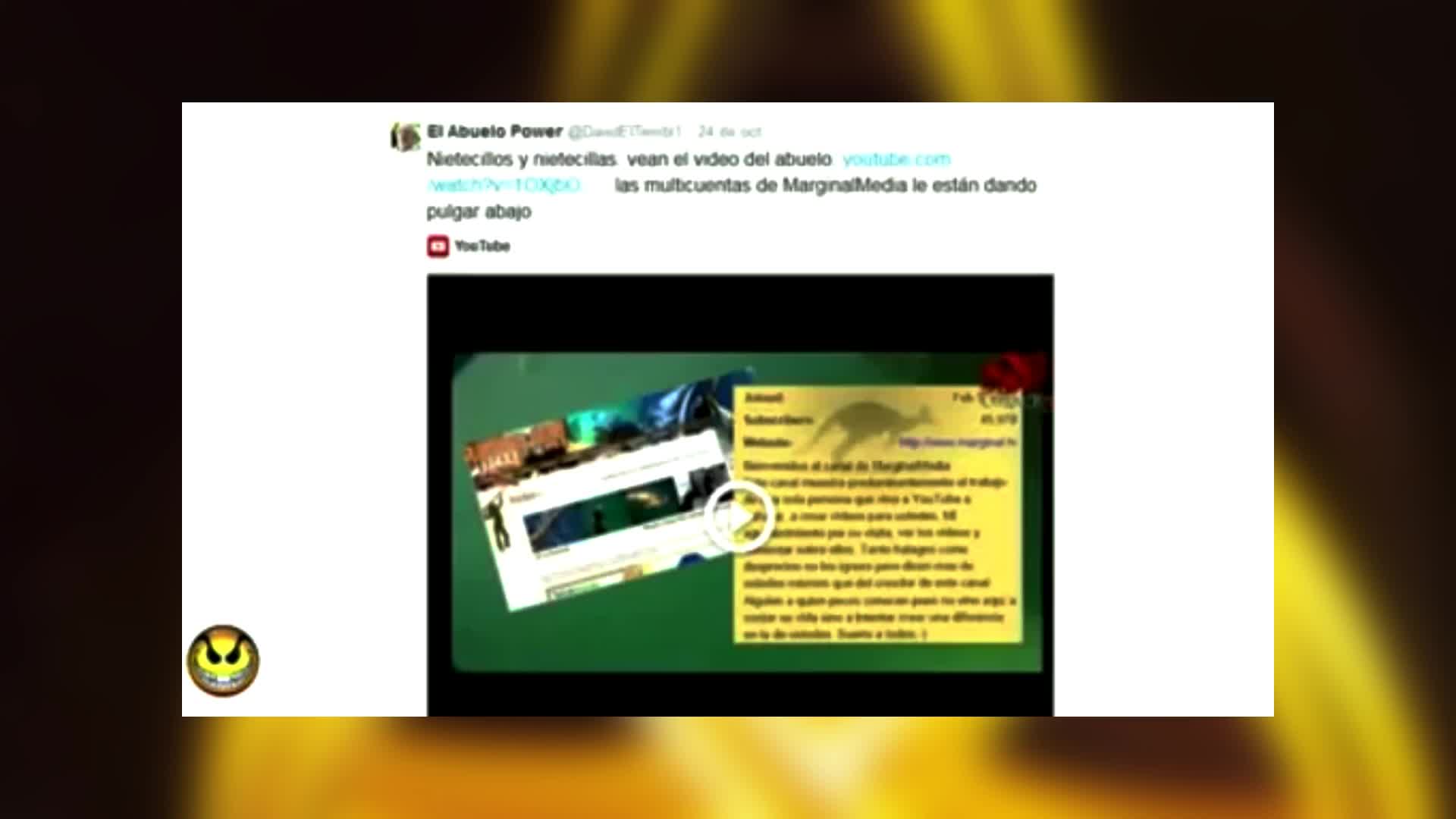 MarginalMedia Vs Pedo7 El Surgimiento Del AbueloPower