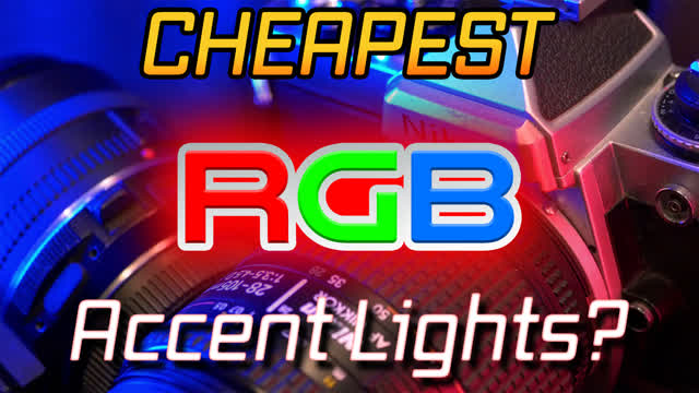 Are These The CHEAPEST RGB Lights You Can Buy In a Store?