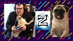 Zick juega videojuegos con su perro Mollo
