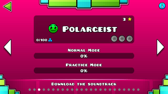Geomety Dash - Polargeist (First 2 coins)
