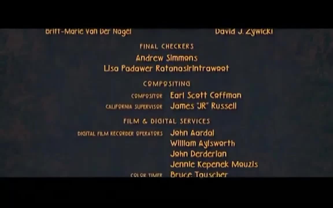 Brother Bear 1 End Credits