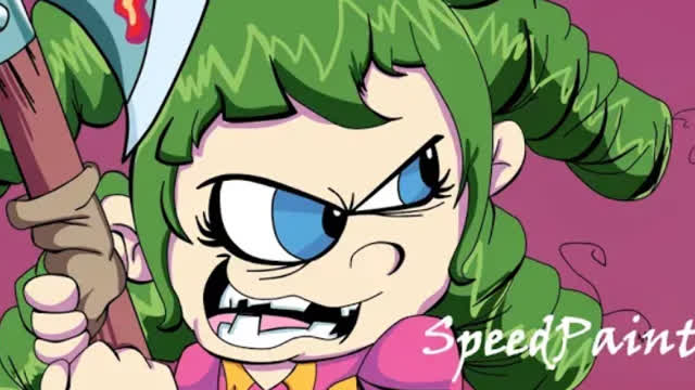 SpeedPaint - Gertrude (I Hate Fairyland)