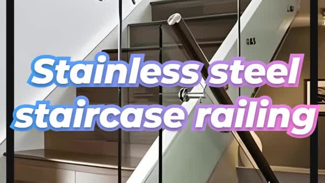 Quality Stainless steel staircase railing Manufacturer