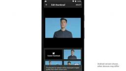 How to add a thumbnail to your video using the YouTube Studio app.