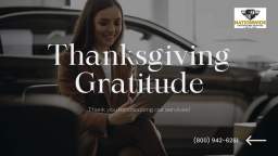 Nationwide Limo Service for Thanksgiving Day