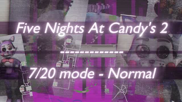 Five nights at Candys 2 720 mode - Normal (fr_en)