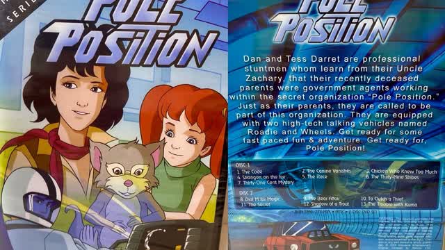 Pole Position: The Animated Series (80's Cartoon) Episode 8 - Dial M for Magic (DVD Quality)