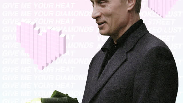 zeelenski confesses his love for hottie Vladimir putin