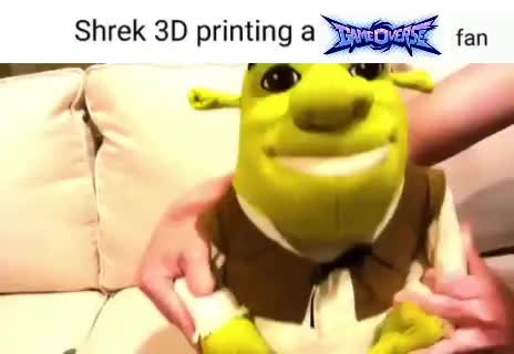 Shrek 3D Printing a Gameoverse "Fan" Shrek 3D Printing a Gameoverse "Fan"