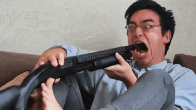 Everyone when SillyLaird/ShyStudios/Shinji16 Kills Himself