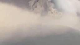 The eruption of the Ruang volcano in Indonesia could result in a tsunami up to 25 meters high, local