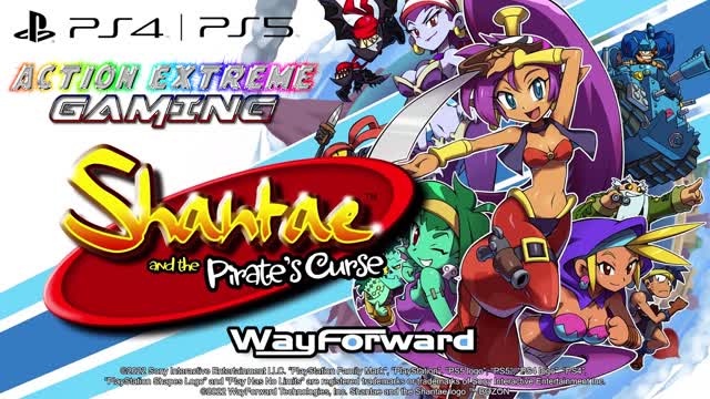 Shantae and the Pirate’s Curse IPlaystation 5 HD Port Launch Trailer]