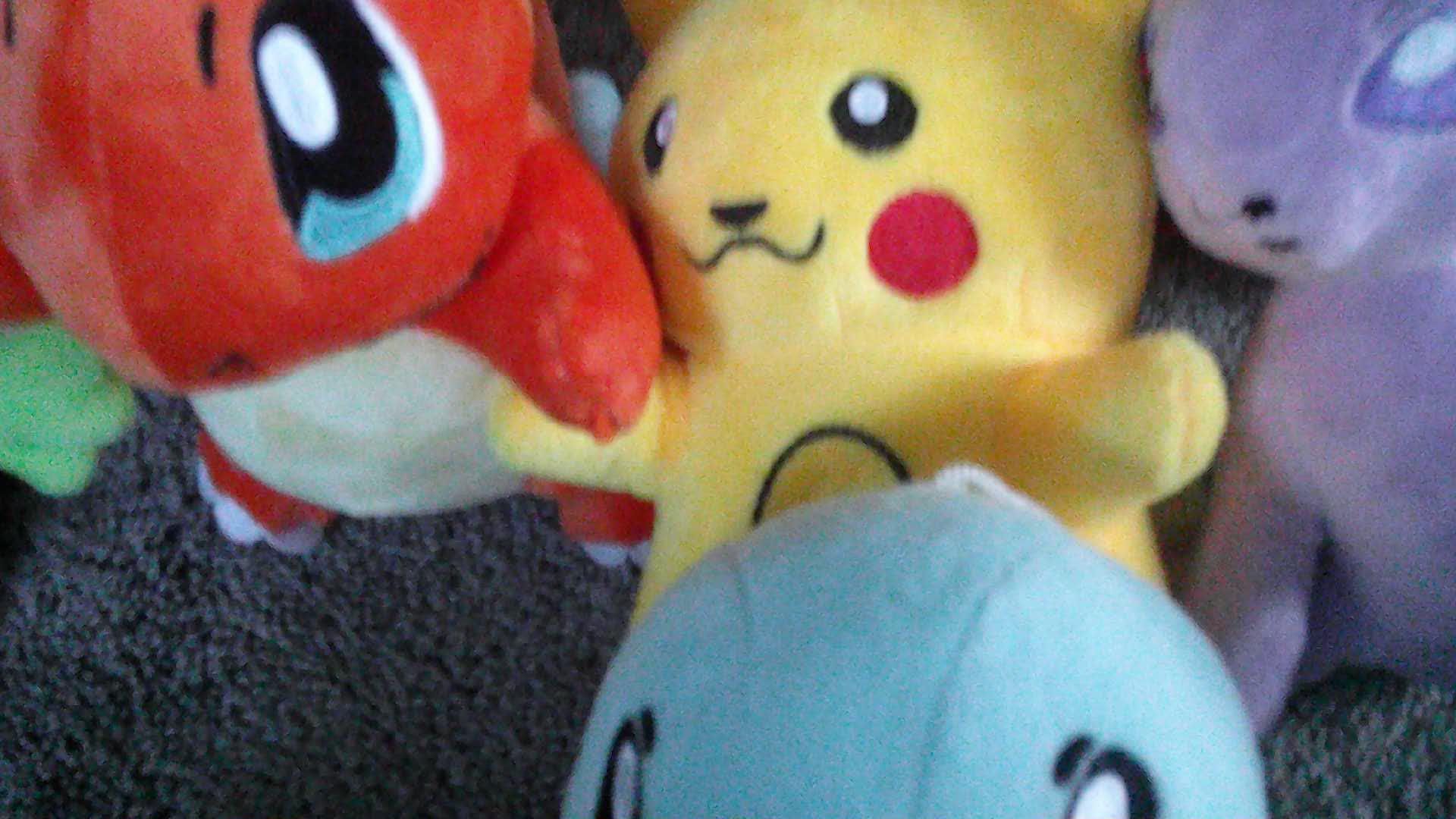 my Pokémon plush collection