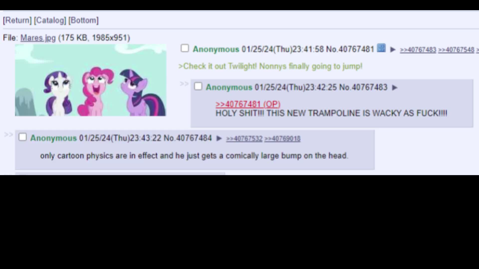 Mini Thread Simulator: /mlp/ 5