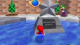 how to unlock luigi in super mario 64.