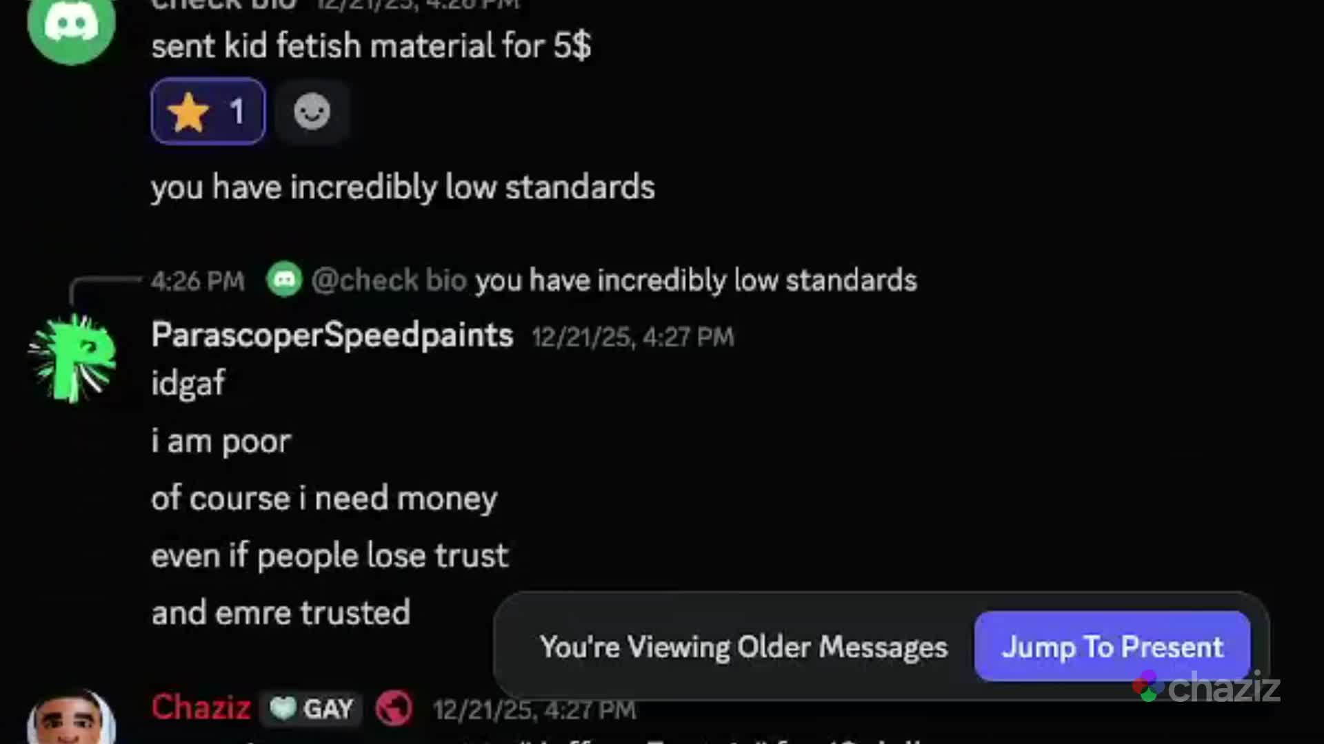 RE: Parascoper likes WHAT?????