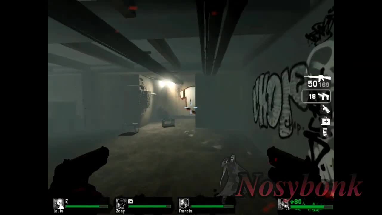 Left 4 Dead Campaña NO MERCY capitulo 1- LOQUENDO