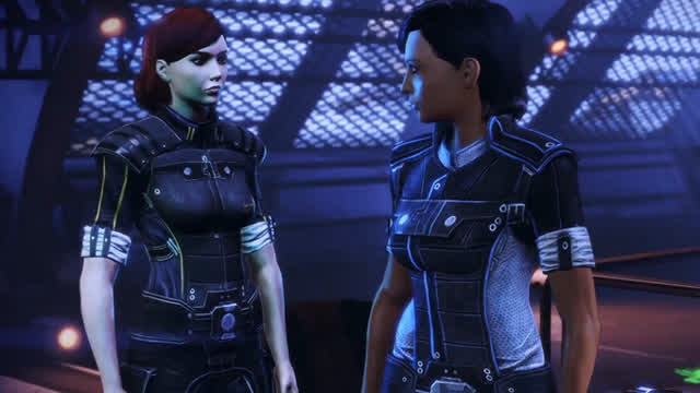 "My Shower Is For Winners" (Mass Effect 3 in Mass Effect : Legendary Edition)