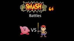 Super Smash Bros 64 Battles #129: Kirby vs Ness