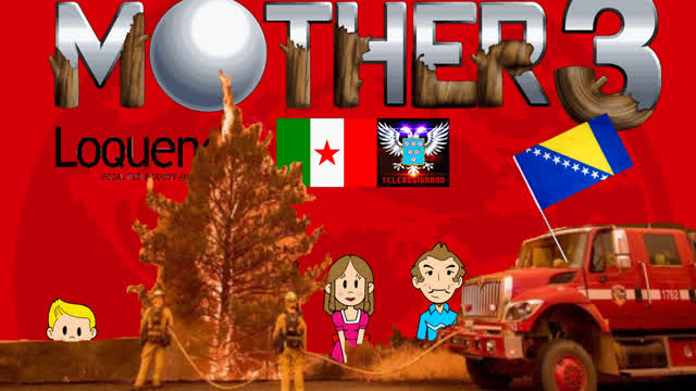 Mother 3 Loquendo ITA Ep.3 - L'Incendio (siamo in Bosnia)