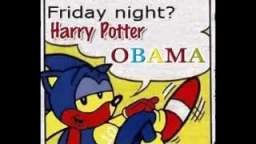 Alone On A Friday Night? Harry Potter OBAMA
