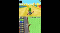 Mario Kart DS Battle CT Test GBA Battle Course 4