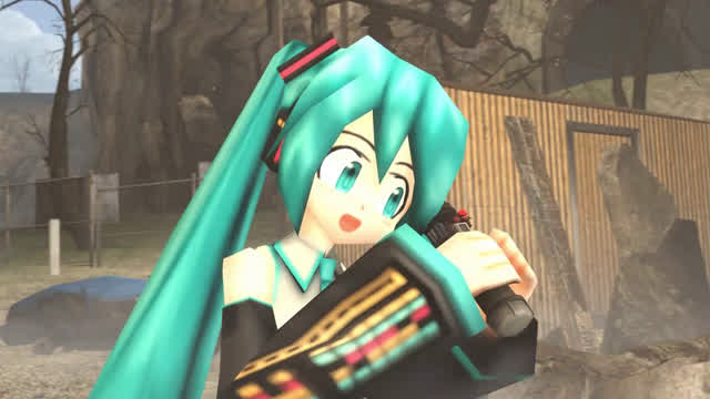 Miku & Teto in Half-Life 2