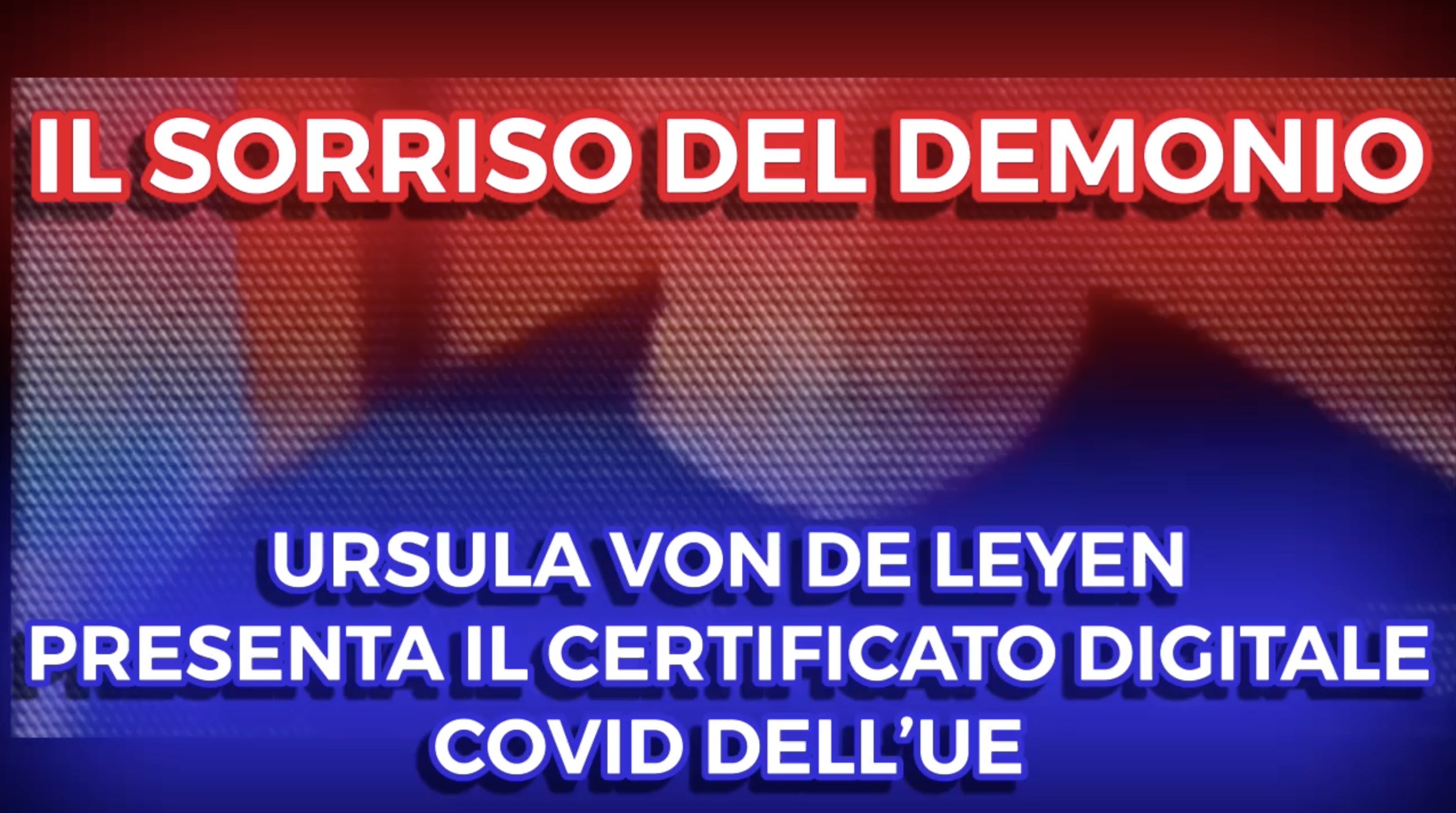 Il Sorriso del Demonio - Presentazione del Certificato Digitale Covid dellUE