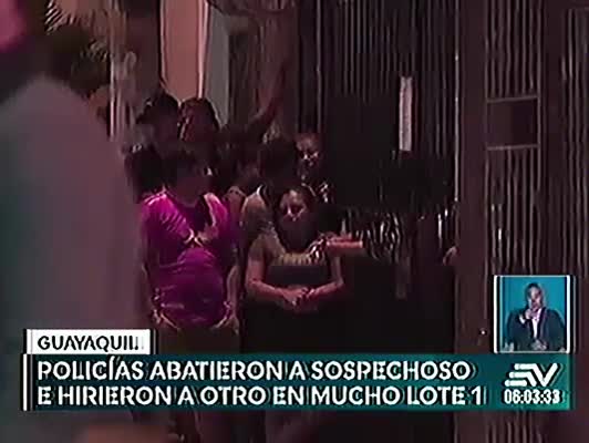 Ecuavisa - Ladrones son Arrestados al intentar asaltar a un repartidor