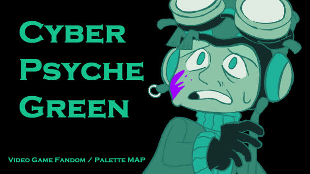 Cyber Psyche Green Map Incomplete (2023)