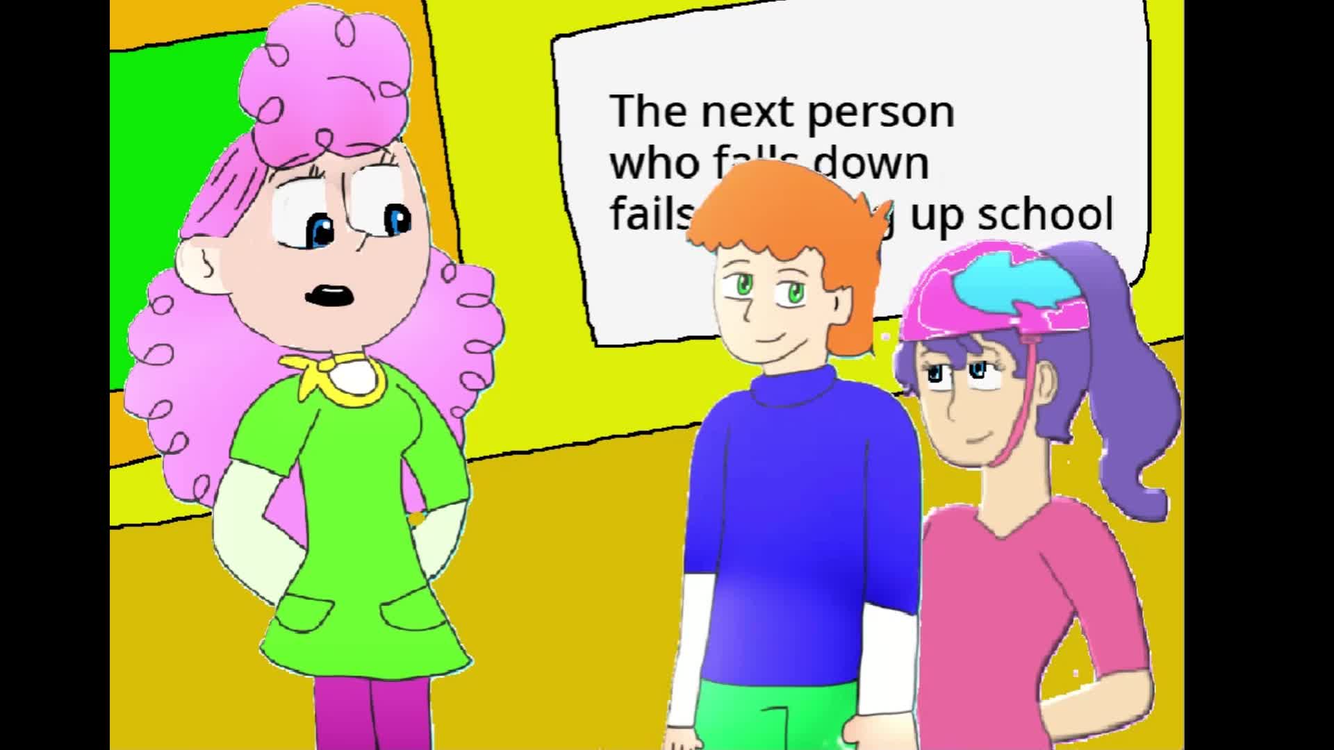 Todd Fails Standing Up School (Wayside Fan-Animation)